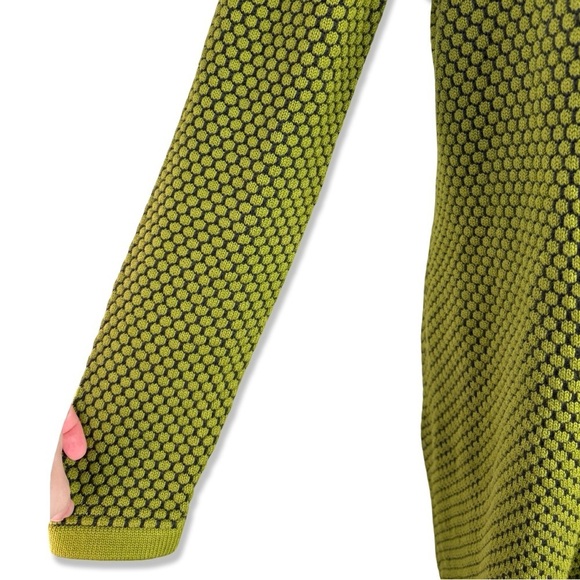 COS Textured Raised Knit Honeycomb Pull Over Relaxed Sweater Dress Tunic L - Picture 4 of 6